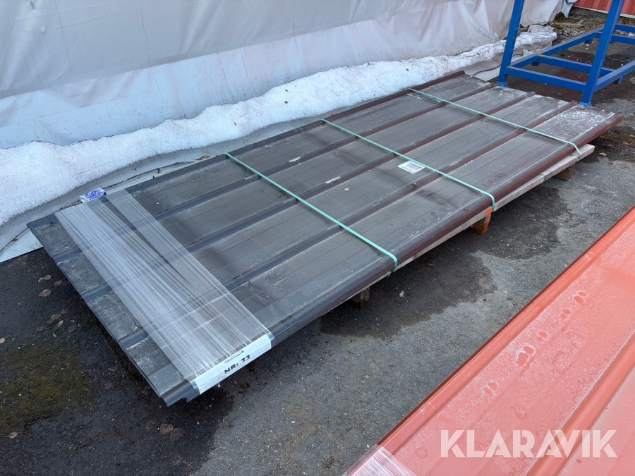 Sekunda buntar Pannplåt Original 1120x0,60 Svart