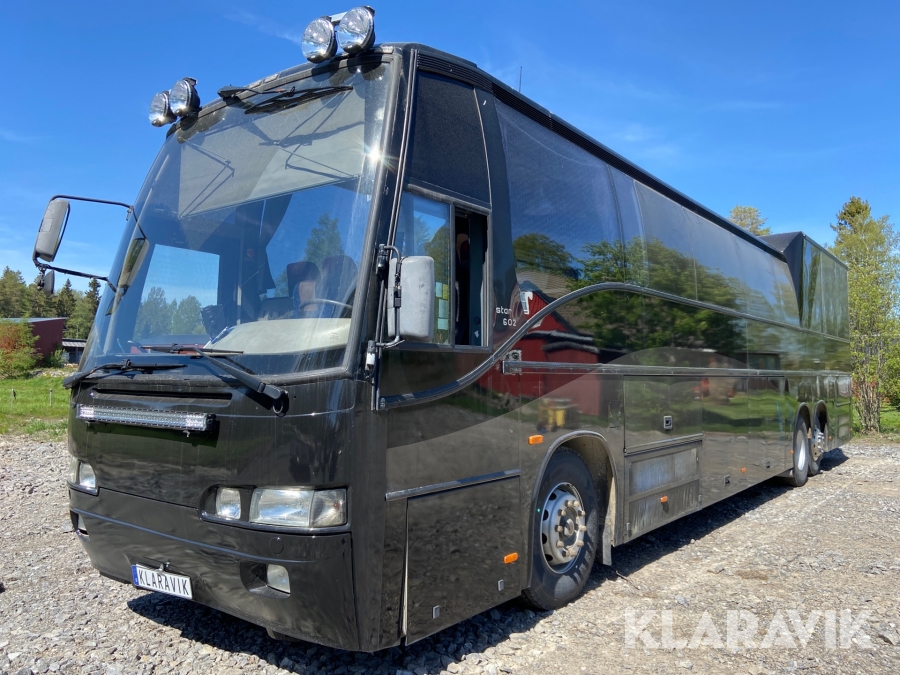 Racebuss Volvo Carrie B10M med bostadsdel