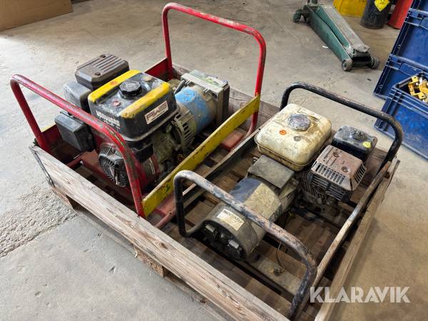Elverk 6,5-7,5hp 2st