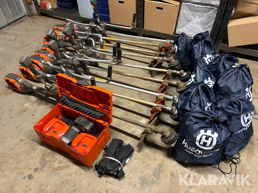 Grästrimmers Husqvarna 535 IFR & 535 IRXT 9 st