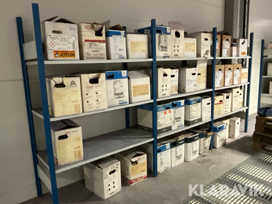 Pulver till pulverlackering 180st kartonger