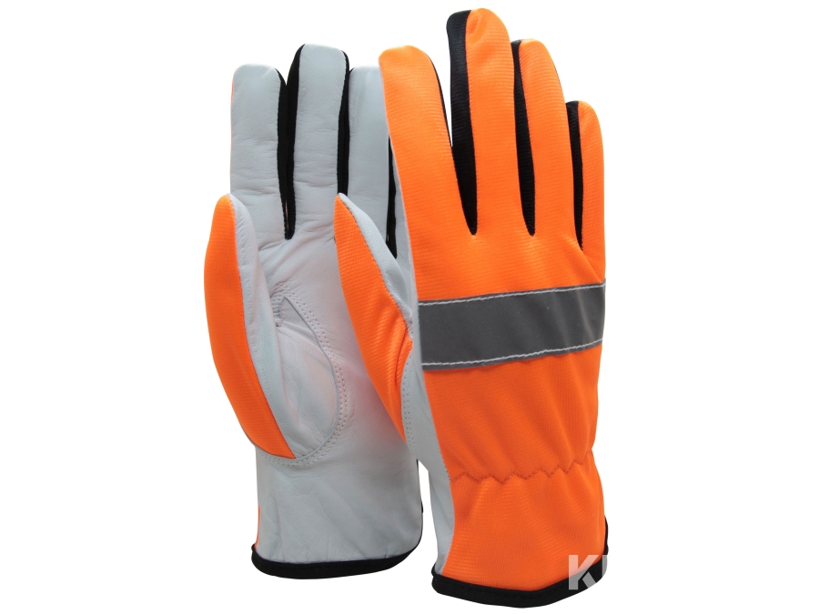 Vägarbetshandske orange 360 par Soft Touch ® Essential