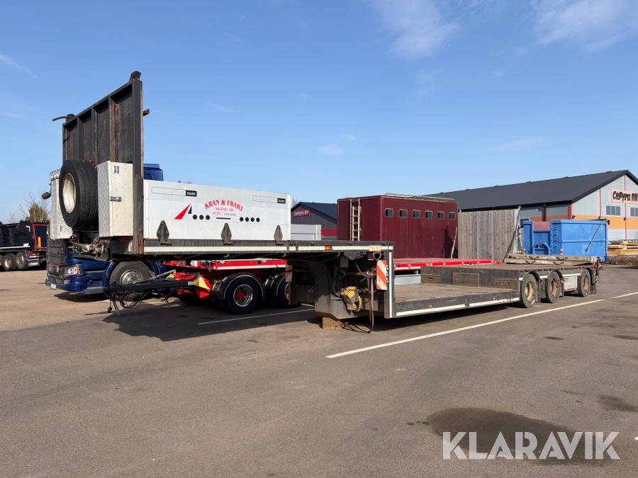 Maskintrailer Broshuis 3 AUD-44