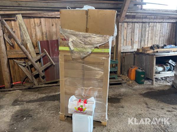 Plastpåsar till jordgubbsförpackningar 17600 st