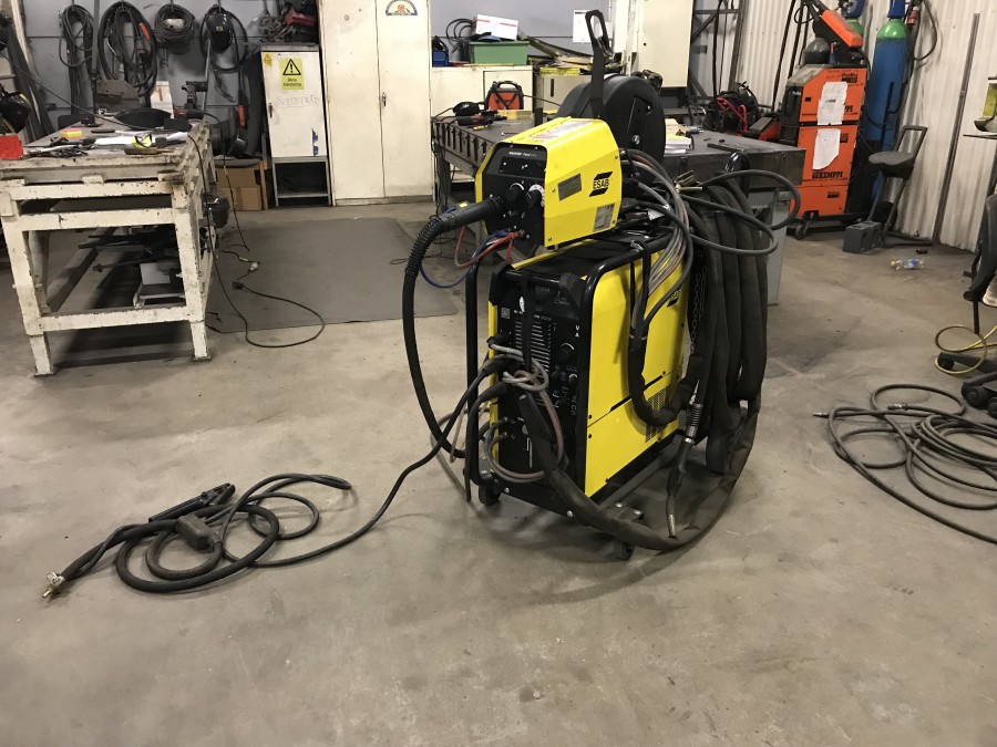 Svets för solidtråd/rörtråd samt kålbåge