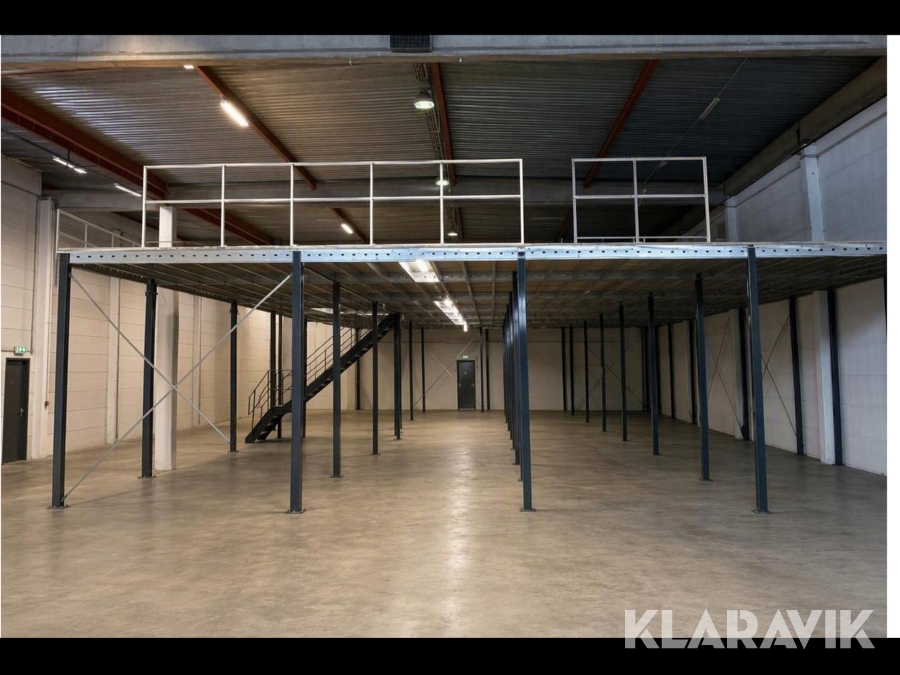 Entresolplan Lagerkomponenter Entresol ME 250 16x25 m, ca 400 m2