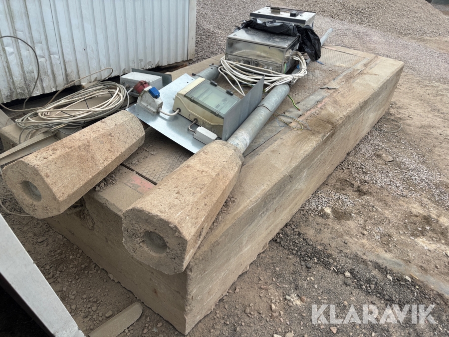 Lastbilsvåg Flintab 14-01-10/47-04/3431FA med värme- komplett