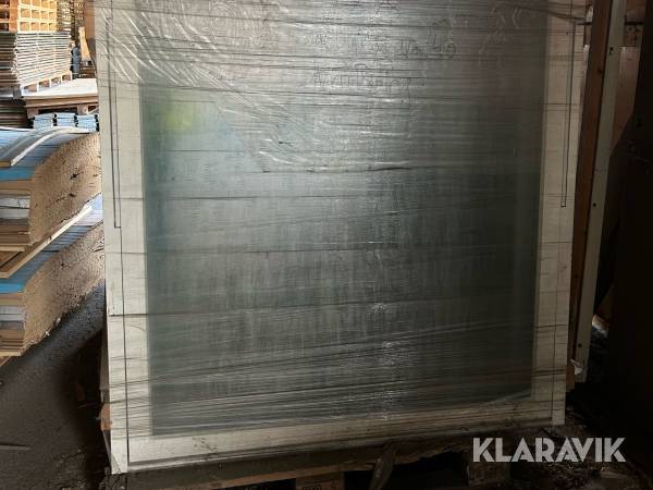 Parti med fönster Nordan F1c Vent 1380 x1460  -6st