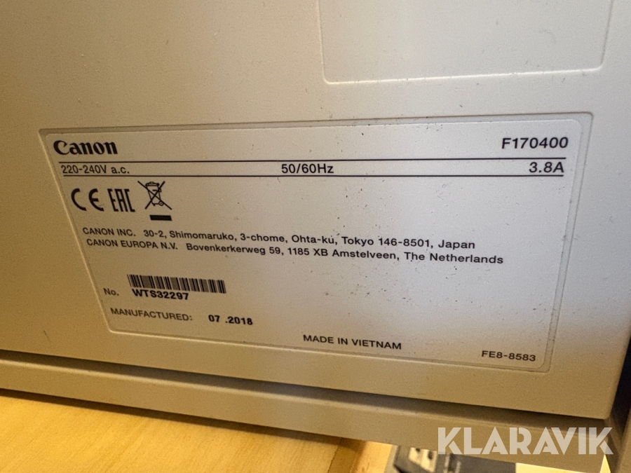 Skrivare Canon I-SENSYS MF732Cdw