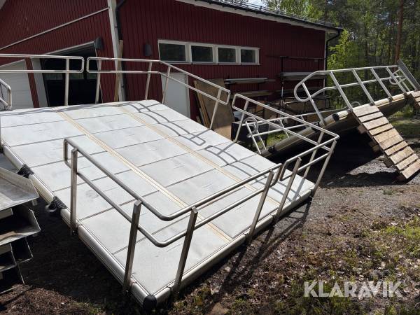 Flytbryggor Easy Float med landgång
