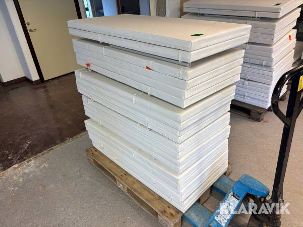 Ljudisoleringsskivor 60x120cm 10st