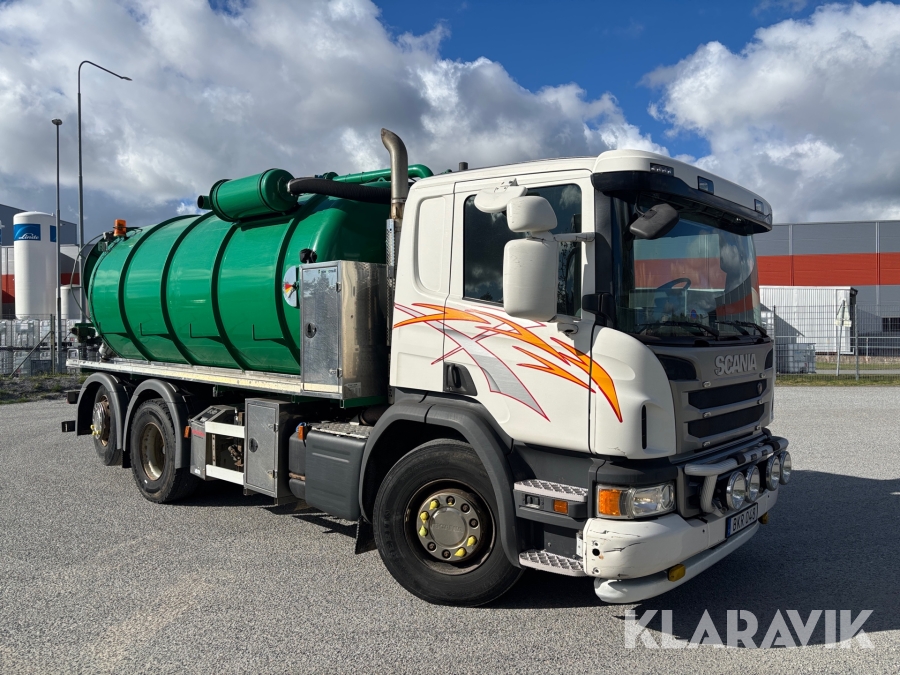 Spol/slamsugbil Scania 450 2016