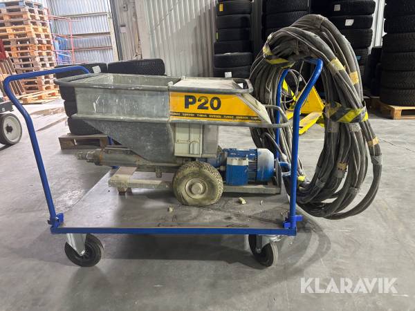 Puts/Betongpump Tumac P20