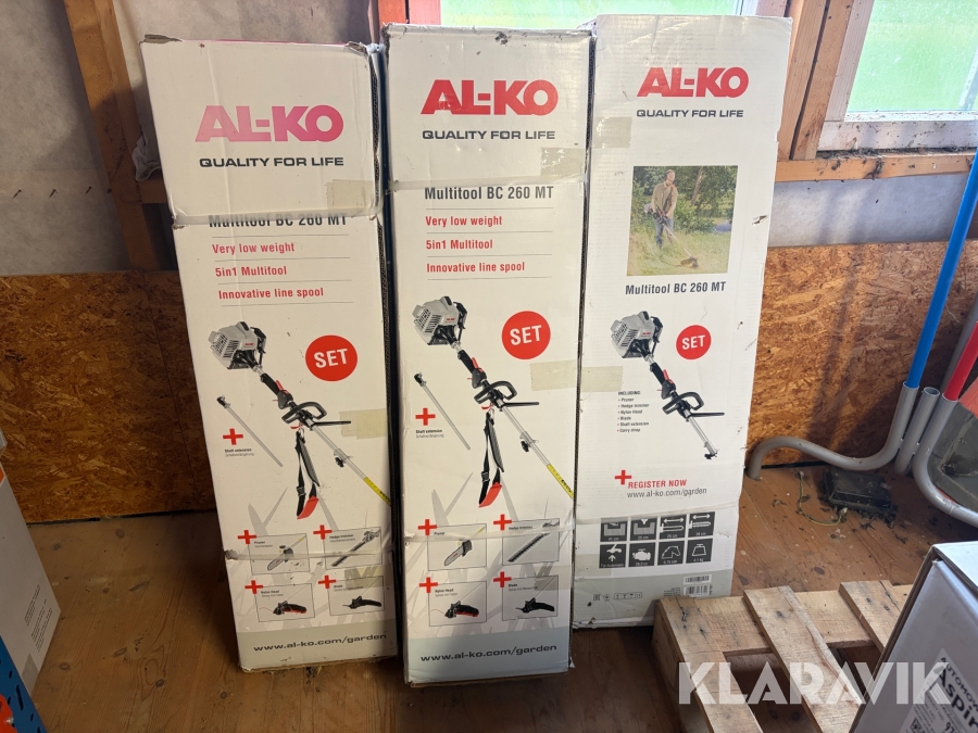 Motordrivna kombiverktyg AL-KO Multitool BC260 MT 3ST