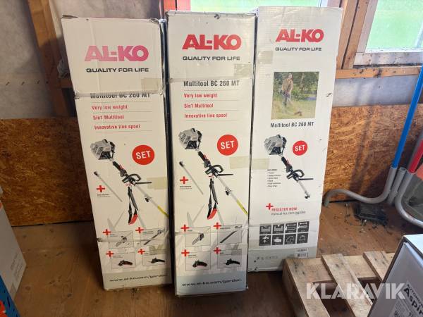 Motordrivna kombiverktyg AL-KO Multitool BC260 MT 3ST