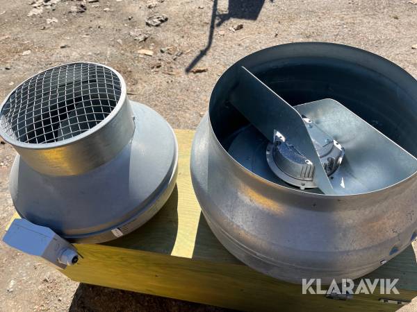 Kanalfläktar Systemair & östberg 2st
