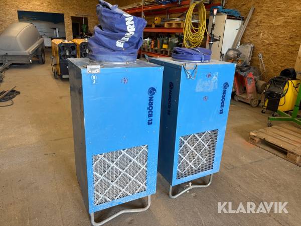 Värmefläktar El-Björn TF18EL 18 kW 2st