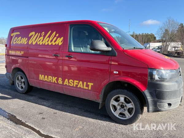 Skåpbil Volkswagen Transporter Verkstadsinredd