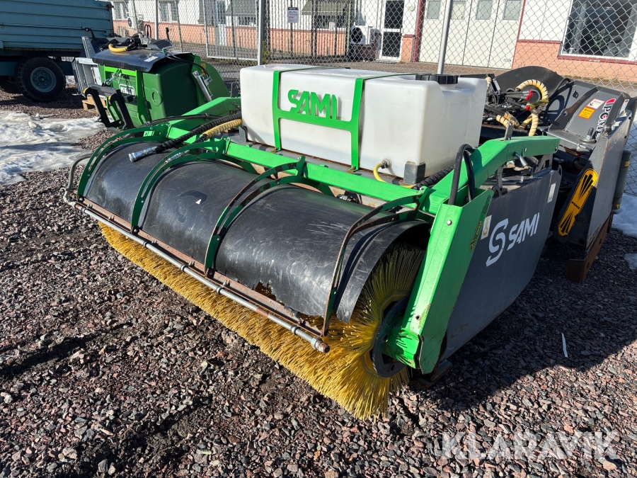 Sopvals med uppsamling och bevattning Sami K1800