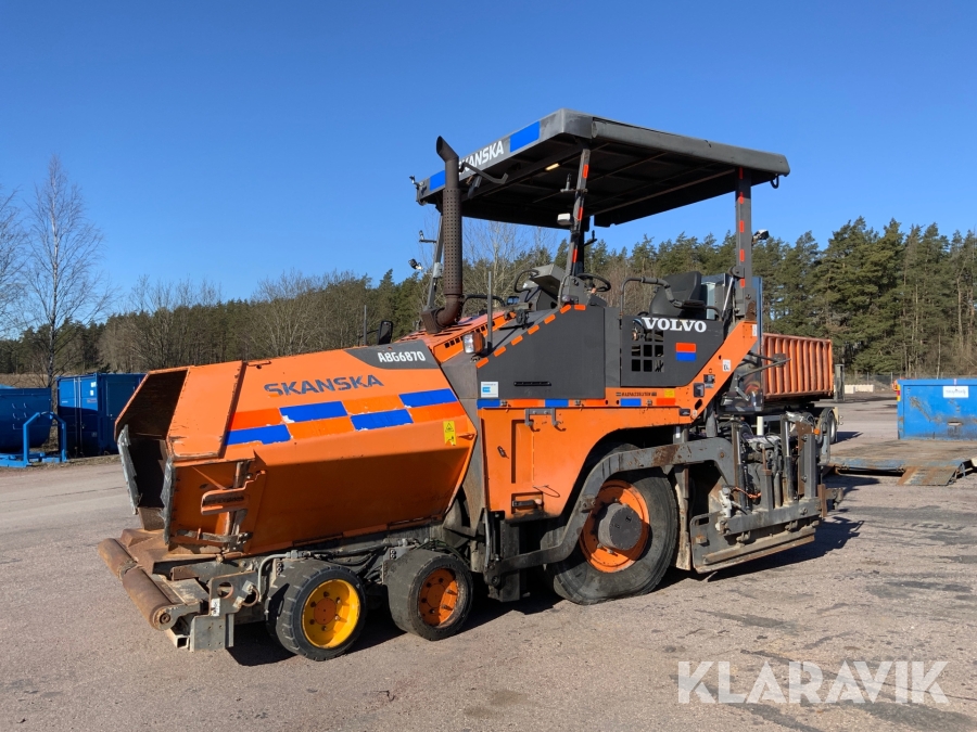 Asfaltläggare ombyggd till grusläggare/ mackadam Volvo ABG 6870