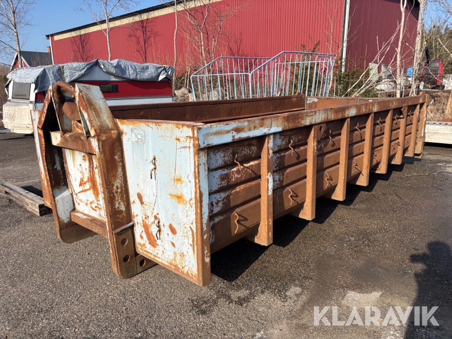 Grusflak/lastväxlarflak 14 m3