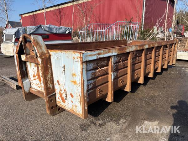 Grusflak/lastväxlarflak 14 m3