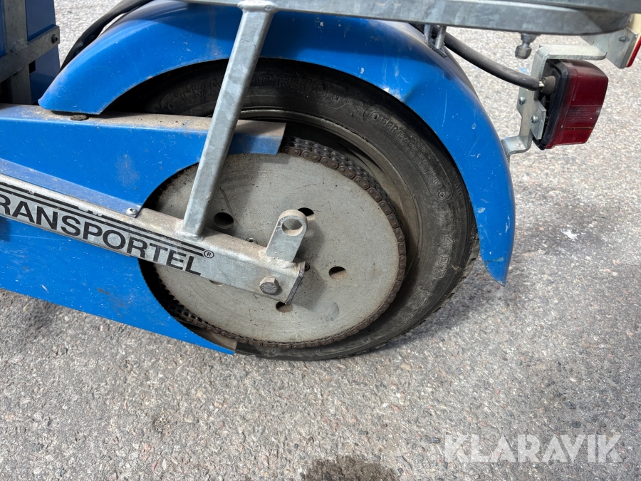 Flakmoped Transportel
