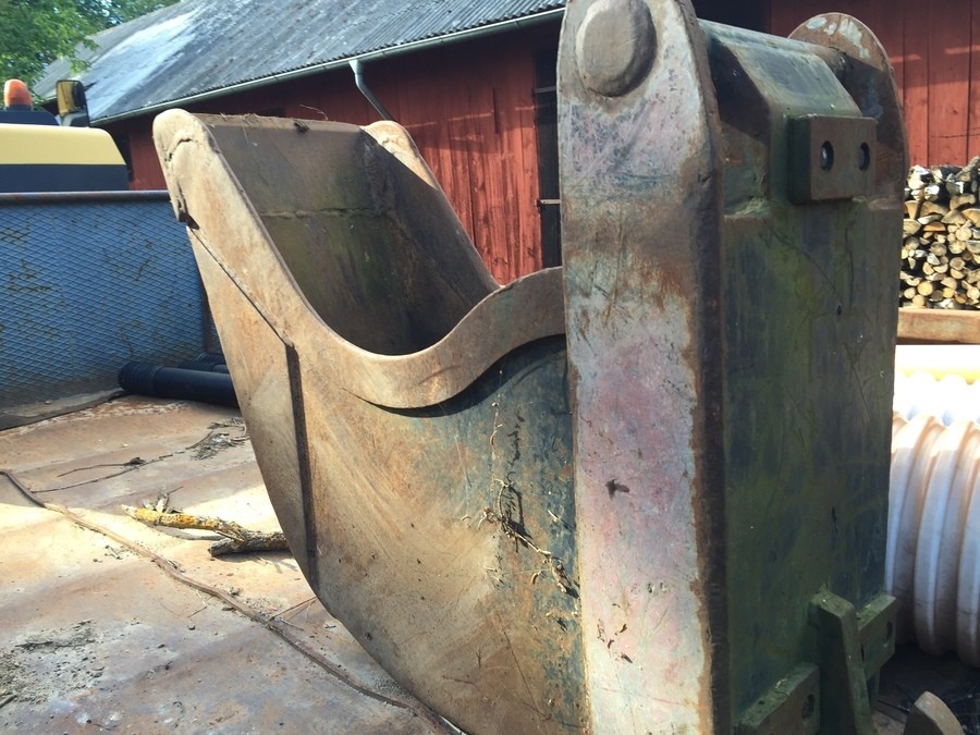 CAT M312 med vagn