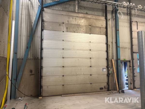 Takskjutport med motor Crawford 4  x 4,8 m