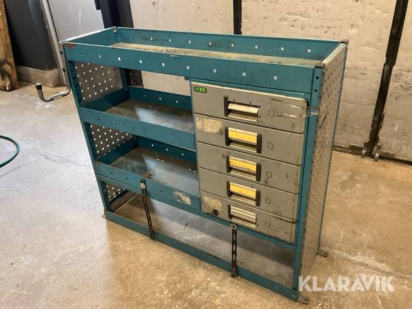 Verskadsinredning till bil HH Modulsystem