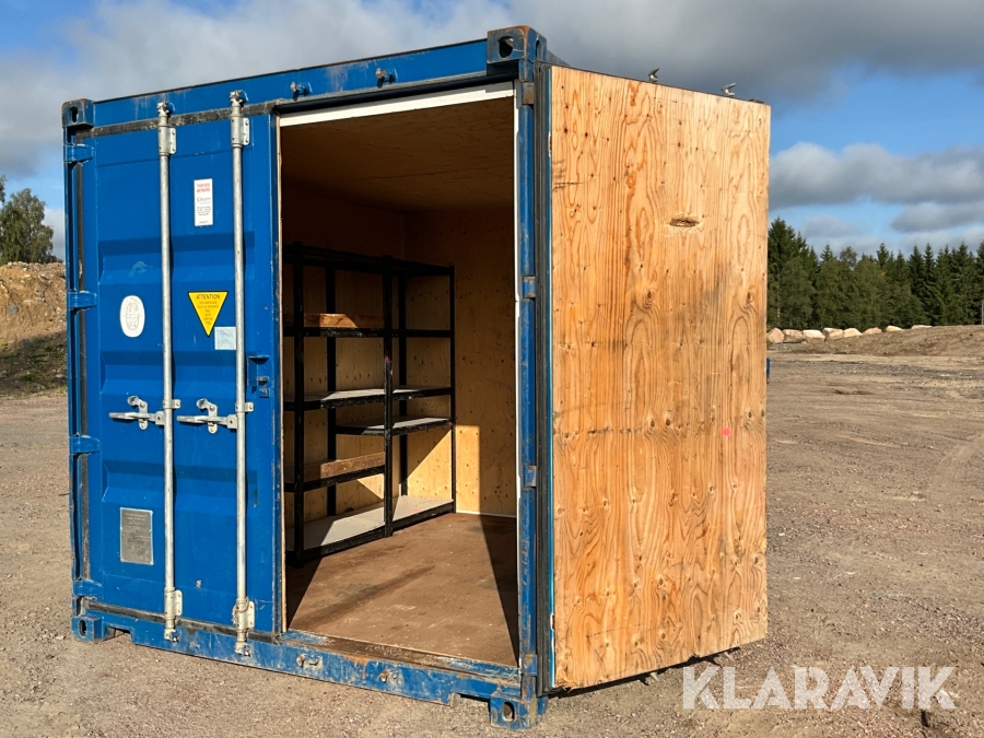 Container   10 fot isolerad, inredning