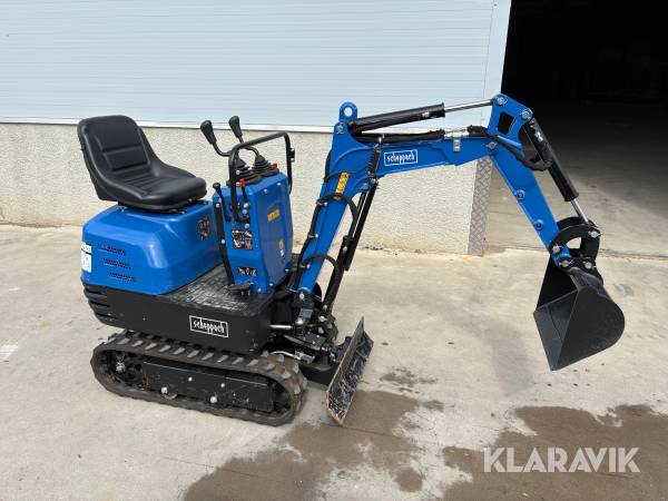 Grävmaskin Scheppach EXC815