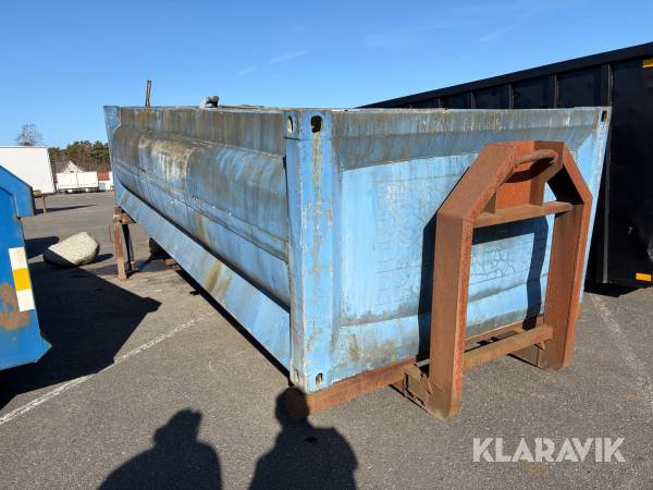 Vattentank på lastväxlarram 14 kubik