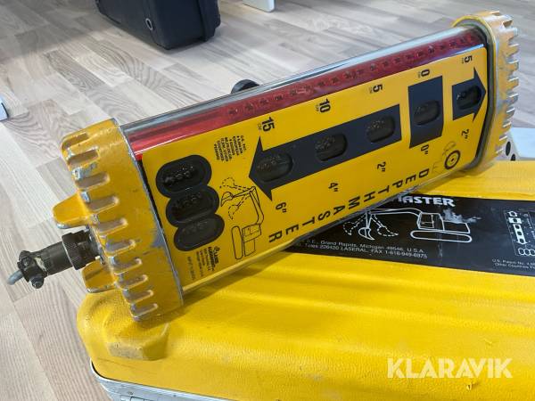 Lasermottagare / maskinkontroll Laser Alignment VDC 2 funktioner