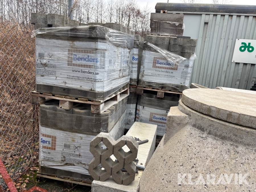 Gräsarmering Benders 10 pallar