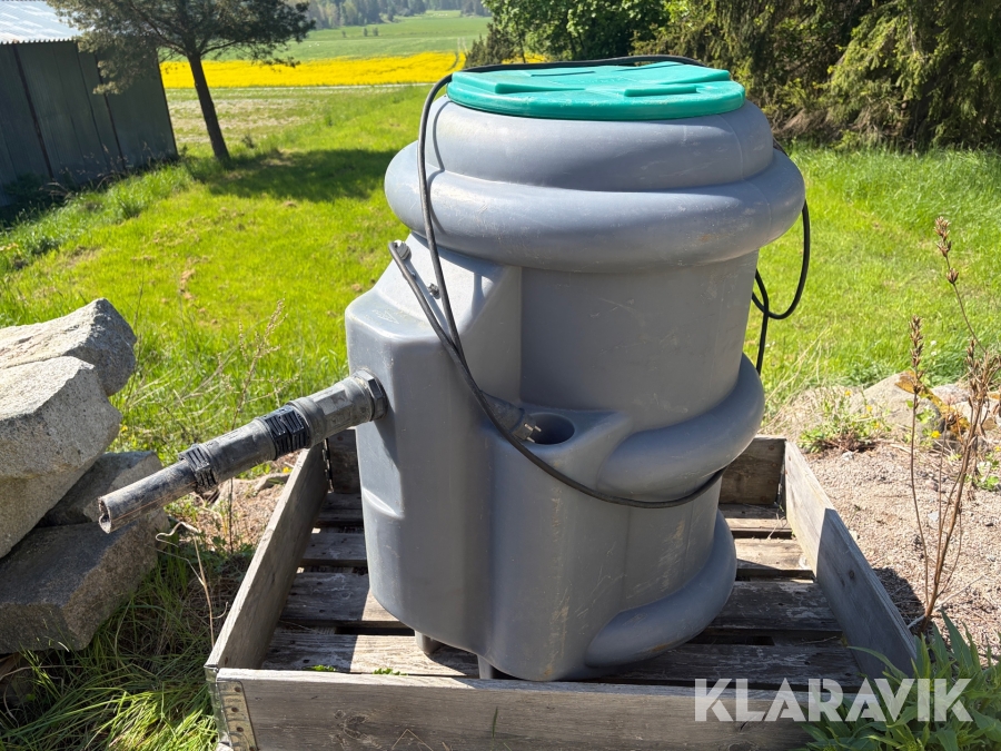 Pumpbrunn/pumpstation Flygt