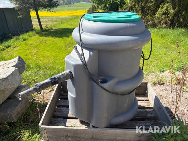 Pumpbrunn/pumpstation Flygt