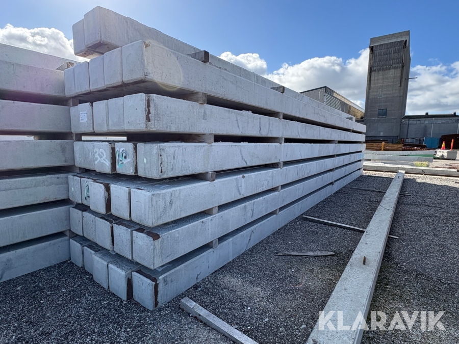 Betongpåle Centrum Pile 300X300 T08 Enkelpåle med Bergsko 32st