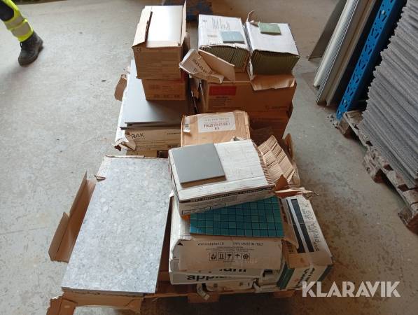 Kakel & klinker – blandade storlekar och modeller