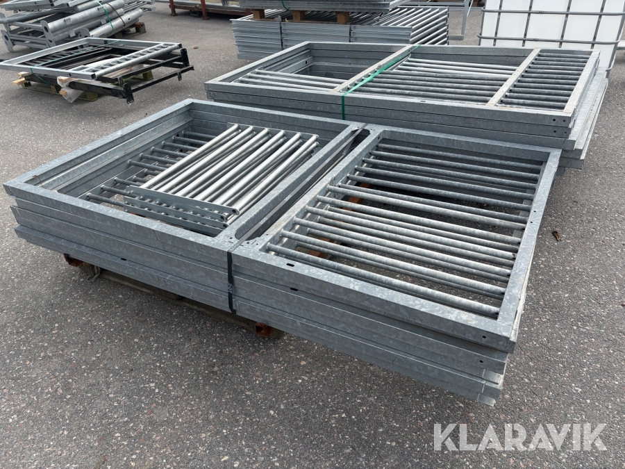 Skjutgrindar till stall Myrby 6st