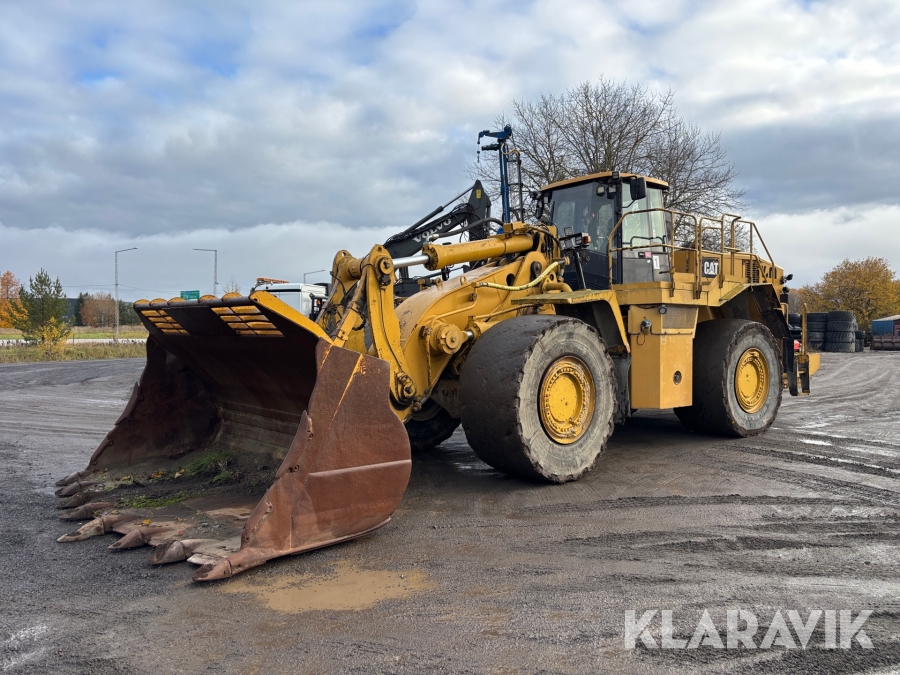 Hjullastare CAT 988H med skopa