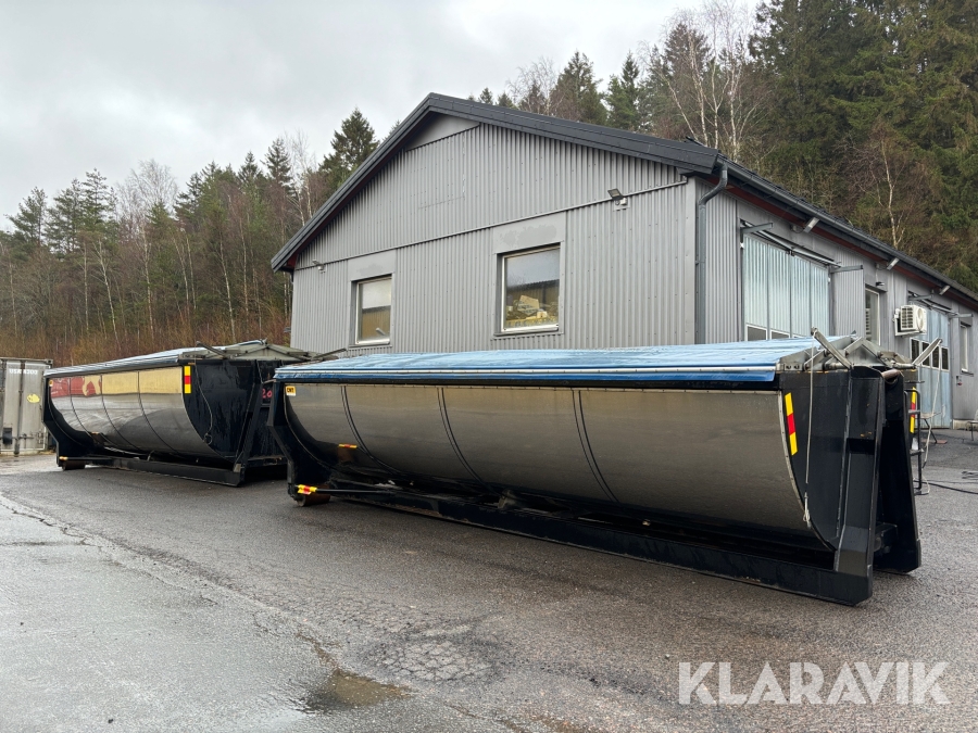 Asfaltsflak CMT ASF13 & ASF16 2 st 14m3 & 17m3