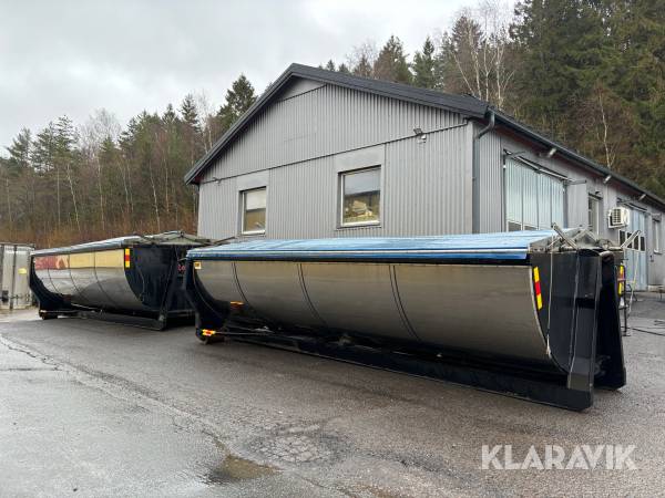 Asfaltsflak CMT ASF13 & ASF16 2 st 14m3 & 17m3