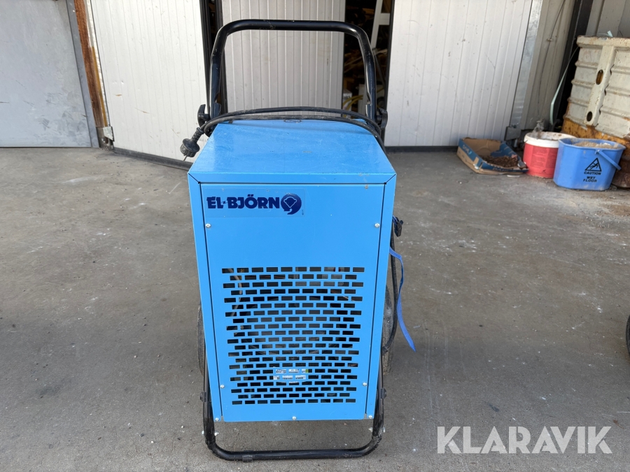 Avfuktare El-Björn A60BTB med hjul och båge