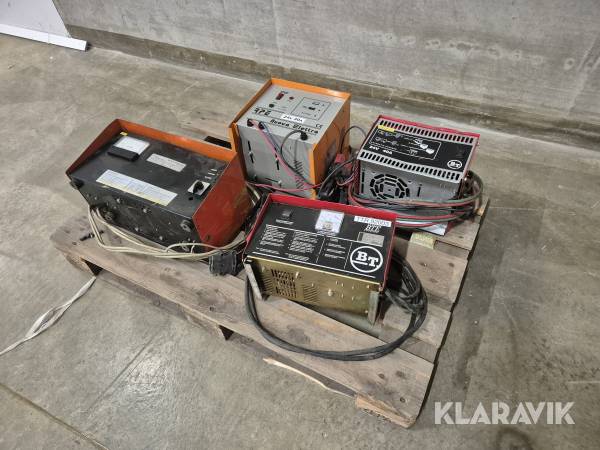 Truckladdare batteriladdare 4st BT mfl