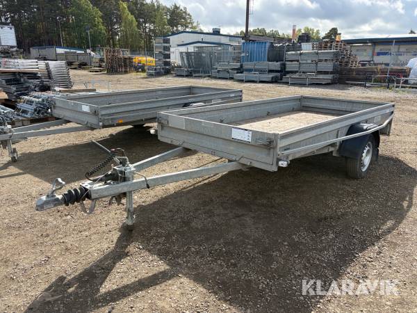 Personbilssläp Brenderup D1000