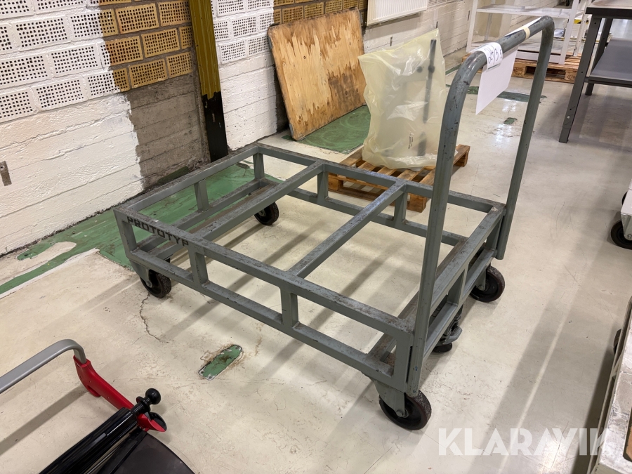 Pallvagn för helpall