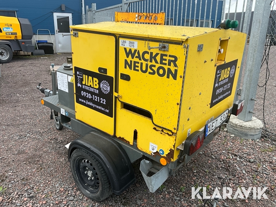 Dieseldrivet Tjältiningsaggregat Wacker Neuson WE 350 M