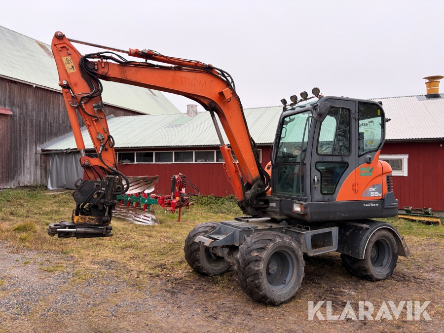 Grävmaskin Doosan DX55W