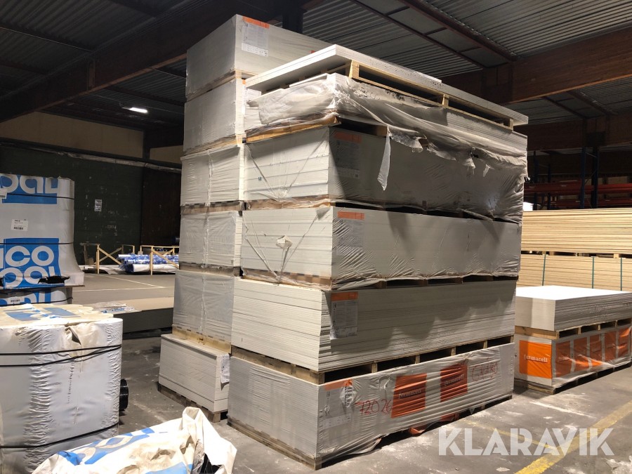 Fibergipsskivor Fermacell 15x1200x3000 ca 350 st